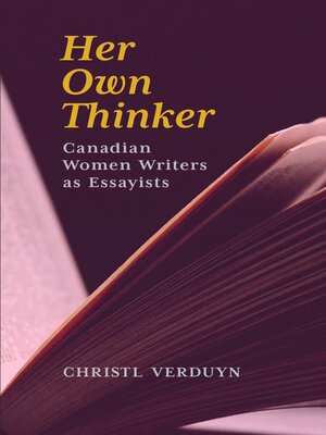 cover image of Her Own Thinker